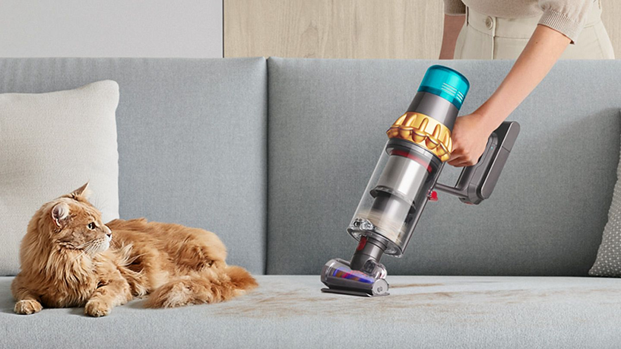 Беспроводной пылесос Dyson V15 Detect Submarine Absolute 448799-01 (Gold) купить в интернет-магазине icover