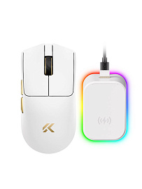 Мышь беспроводная Mchose K7 V2 Ultra+ Tri-mode Mouse (Platinum) купить в интернет-магазине icover