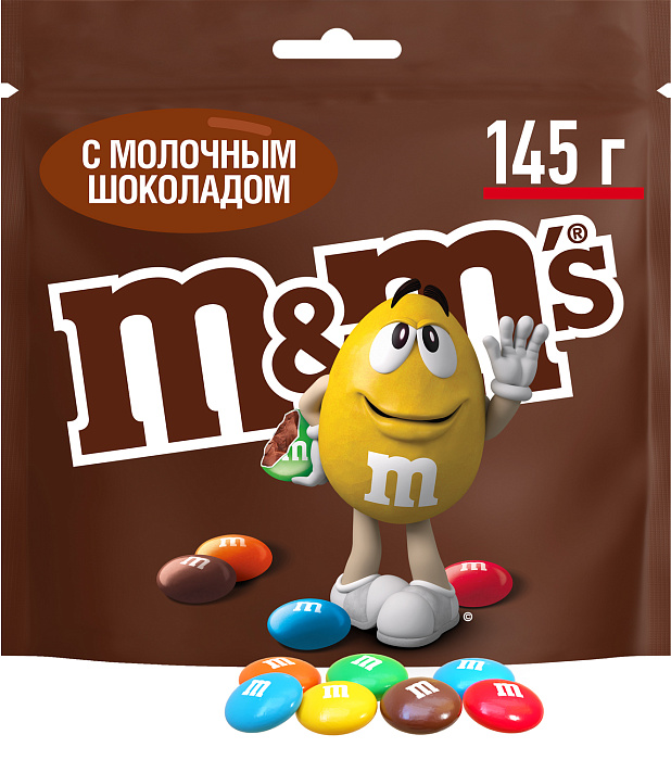Ассорти DrageeMix драже M&M's c арахисом (2х145г), c молочным шоколадом (2х145г), с соленым арахисом (2х145г) купить в интернет-магазине icover