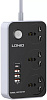 Сетевой фильтр LDNIO Intelligent Power Strip SC3412 3U 2м (Gray) купить в интернет-магазине icover