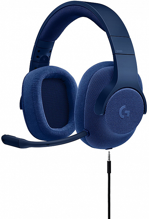 Компьютерная гарнитура Logitech G433 981-000687 (Royal Blue) купить в интернет-магазине icover