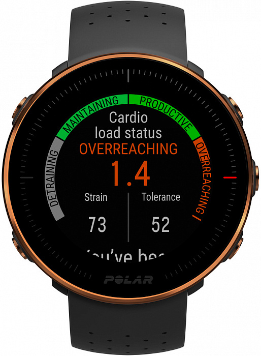 Спортивные часы Polar Vantage M M/L (Black/Copper) купить в интернет-магазине icover