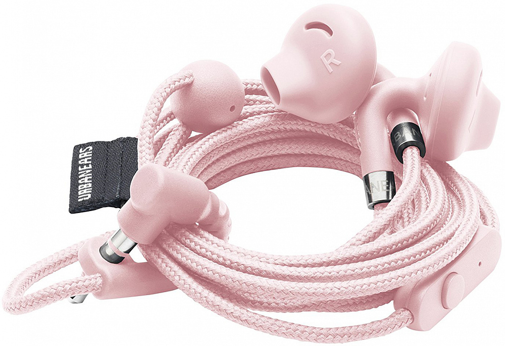 Urbanears Sumpan - наушники-вкладыши с микрофоном (Powder Pink) купить в интернет-магазине icover