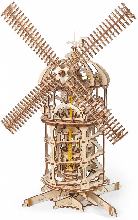 3D-пазл UGears Мельница-Башня (70055) купить в интернет-магазине icover