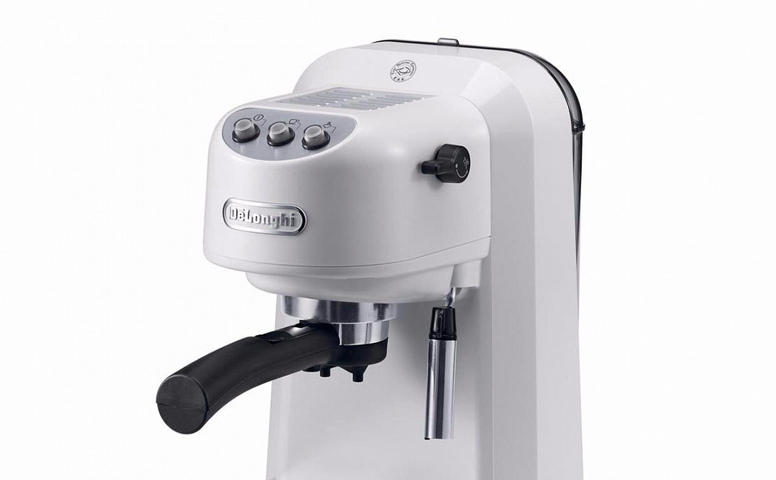 DeLonghi EC 250 W - рожковая кофеварка (White) купить в интернет-магазине icover