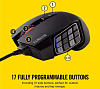 Игровая мышь Corsair Gaming Scimitar RGB Elite CH-9304211-EU (Black) купить в интернет-магазине icover
