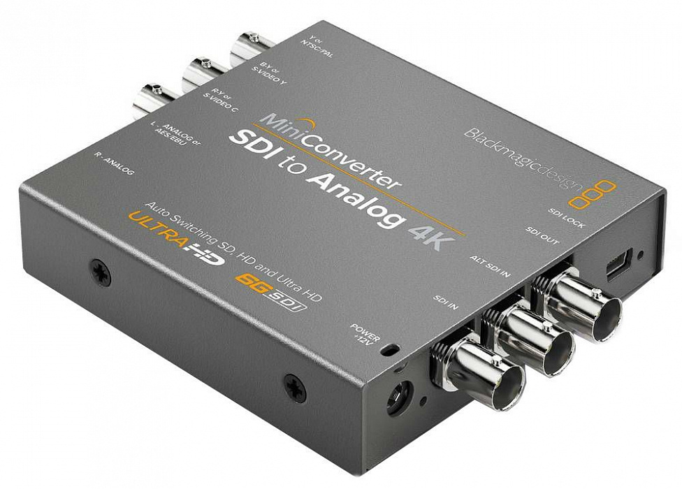 Blackmagic Mini Converter - конвертер SDI to Analog 4K купить в интернет-магазине icover