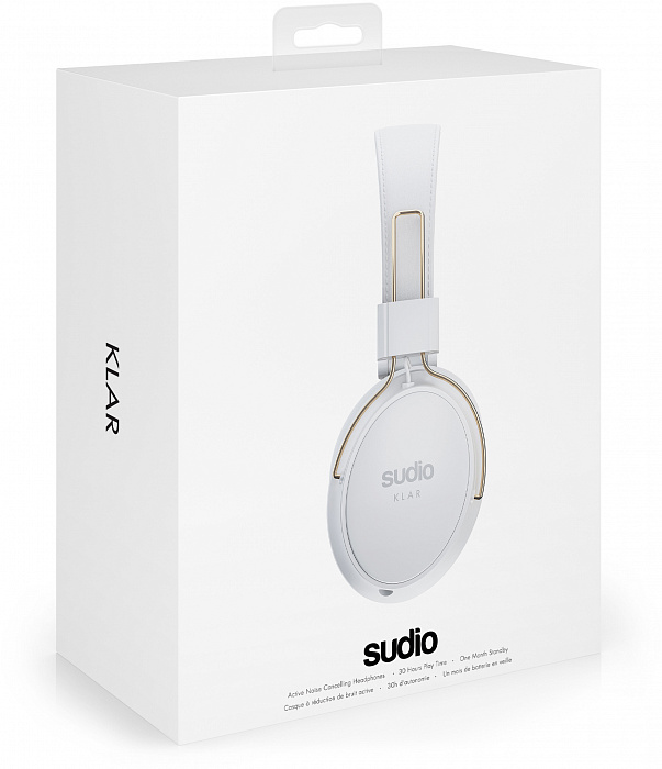 Беспроводные наушники Sudio Klar (White) купить в интернет-магазине icover