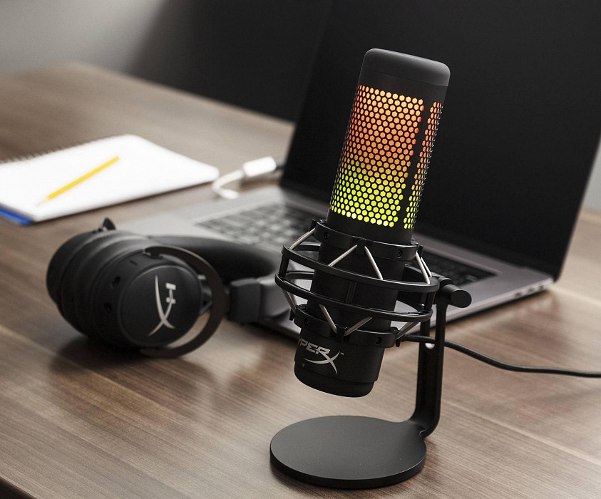 Микрофон HyperX QuadCast S (Black) купить в интернет-магазине icover