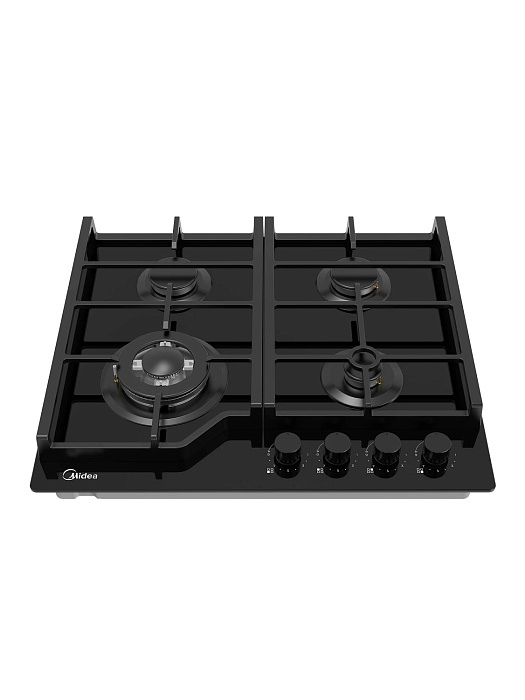 Газовая варочная поверхность Midea MG693TGB 2120113 (Black) купить в интернет-магазине icover