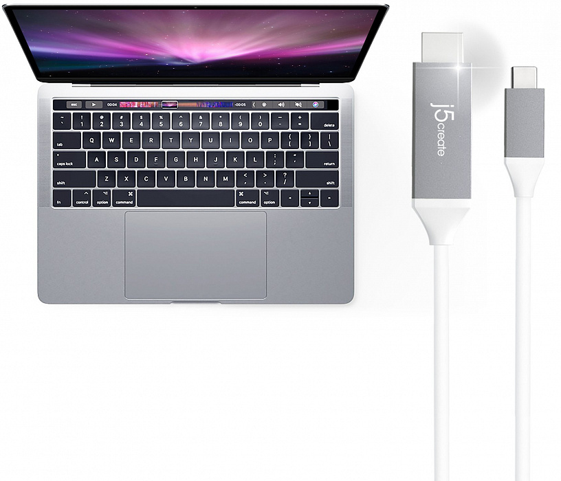 Переходник j5create JCC153G USB-C to 4K HDMI (Silver) купить в интернет-магазине icover