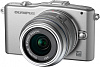 Olympus Pen E-PM1 kit 14-42mm - беззеркальная фотокамера (Silver) купить в интернет-магазине icover