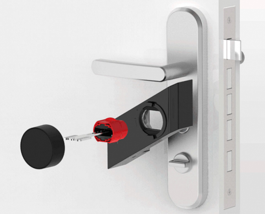 Умный дверной замок Xiaomi Sherlock Smart Lock M1 (Правый) Black купить в интернет-магазине icover