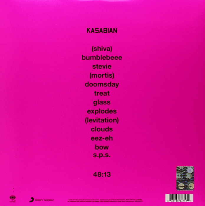 Виниловая пластинка Kasabian - 48:13 (2014) купить в интернет-магазине icover