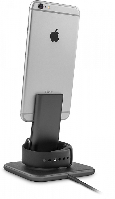 Док-станция Twelve South HiRise Duet для Apple Watch и iPhone (Black) купить в интернет-магазине icover