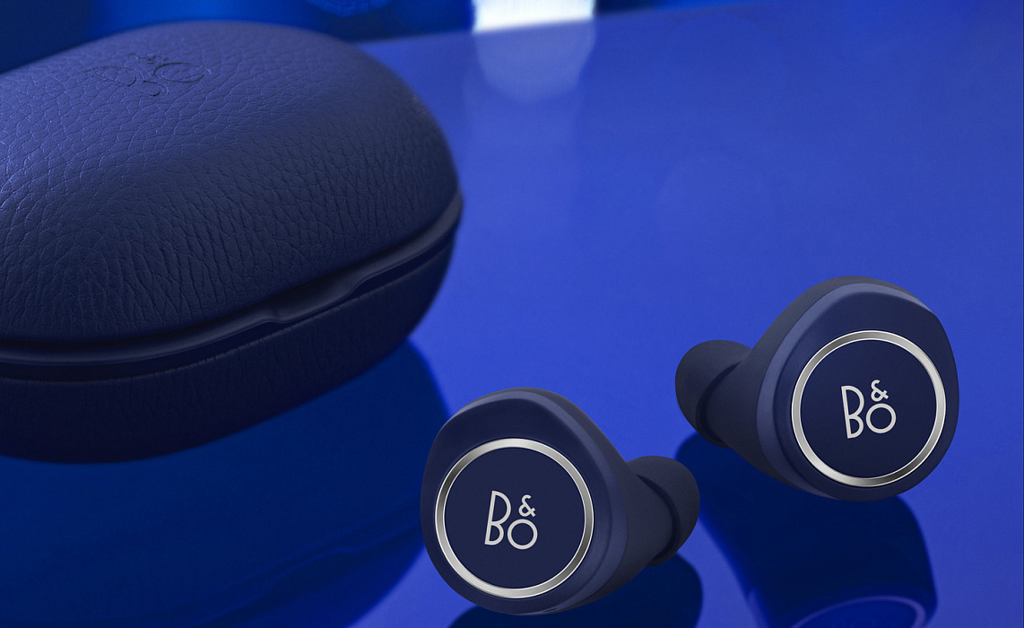 Bluetooth-наушники Bang & Olufsen Beoplay E8 с микрофоном (Late Night Blue) купить в интернет-магазине icover