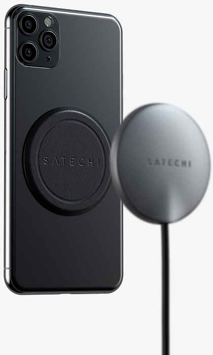 Стикер MagSafe Satechi Magnetic Sticker для iPhone 11/12 (ST-ELMSK) купить в интернет-магазине icover