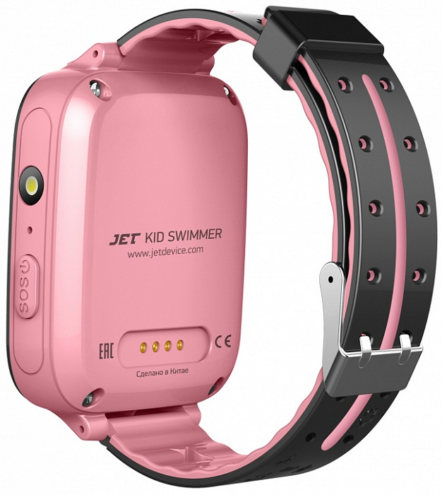 Детские умные часы Jet Kid Swimmer (Pink) купить в интернет-магазине icover