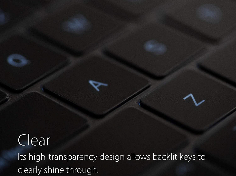 Накладка на клавиатуру Wiwu Keyboard Protector для MacBook Pro 14''/16'' 2021 (US) (Clear) купить в интернет-магазине icover