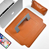 Чехол Wiwu Skin Pro Portable Stand Sleeve для MacBook Pro 13/Air 13 2018/20 (Black) купить в интернет-магазине icover