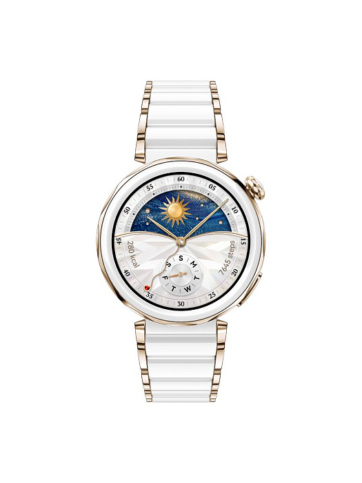 Умные часы Huawei Watch GT 5 Pro JNA-B29 (White Ceramic) купить в интернет-магазине icover