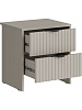 Тумба RIDBERG LUGANO 2Я 2 шт (Cashmire/Black) купить в интернет-магазине icover