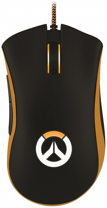 Razer DeathAdder Chroma Overwatch - игровая мышь (Black/Orange) купить в интернет-магазине icover