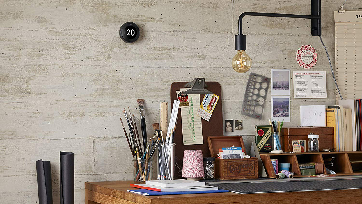 Термостат Nest Learning Thermostat 3.0 (Black) купить в интернет-магазине icover
