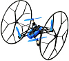 Parrot Rolling Spider (PF723007) - мини-квадрокоптер (Blue) купить в интернет-магазине icover