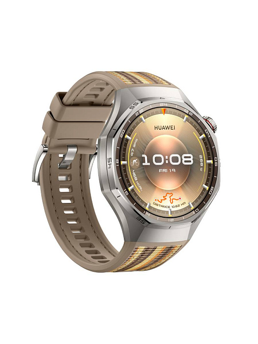 Смарт-часы HUAWEI Watch GT 6 Pro 55020FWA (Brown Woven) купить в интернет-магазине icover