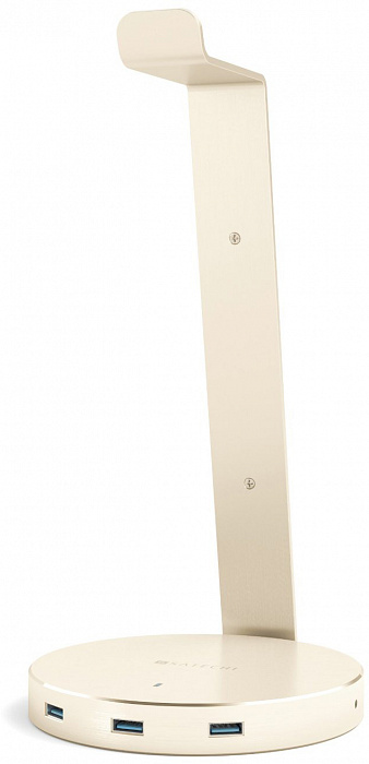 Подставка-хаб Satechi Aluminum USB 3.0 Headphone Stand B019PI9QG6 (Gold) купить в интернет-магазине icover