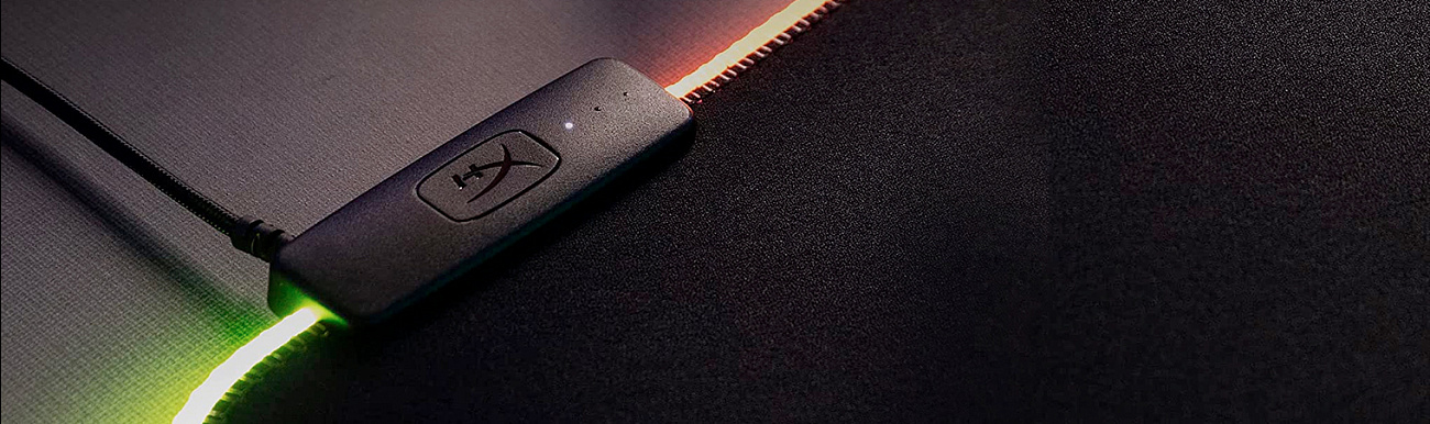 Игровой коврик для мыши HyperX Pulsefire Mat RGB (HMPM1R-A-XL) купить в интернет-магазине icover