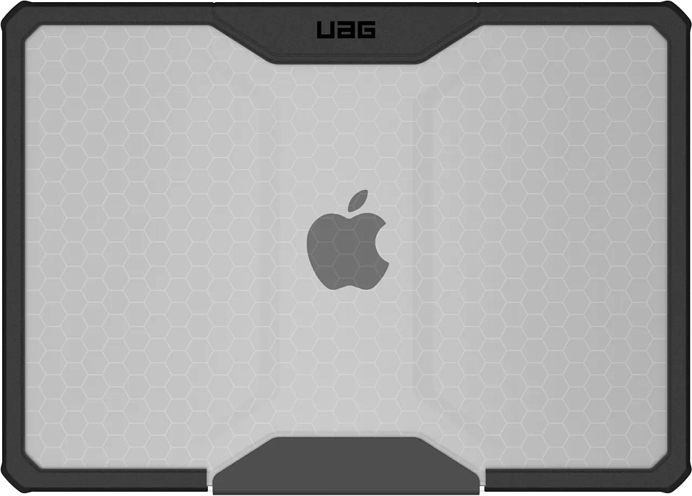 Чехол UAG Plyo (134007114340) для MacBook Air 13" M2 2022 (Ice/Black) купить в интернет-магазине icover
