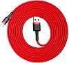 Кабель Baseus Cafule (CALKLF-R09) USB/Lightning 3m (Red) купить в интернет-магазине icover