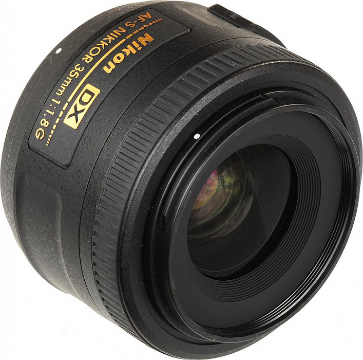 Объектив Nikon AF-S DX Nikkor 35mm f/1.8G купить в интернет-магазине icover