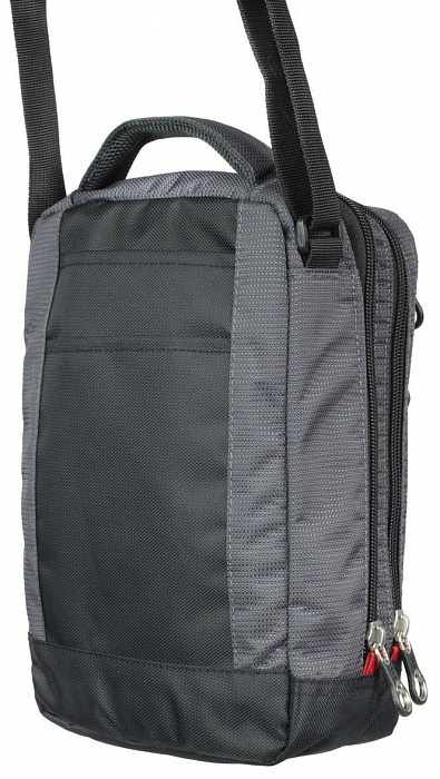 Wenger Vertical boarding bag (1092238) – сумка дорожная (Black/Grey) купить в интернет-магазине icover