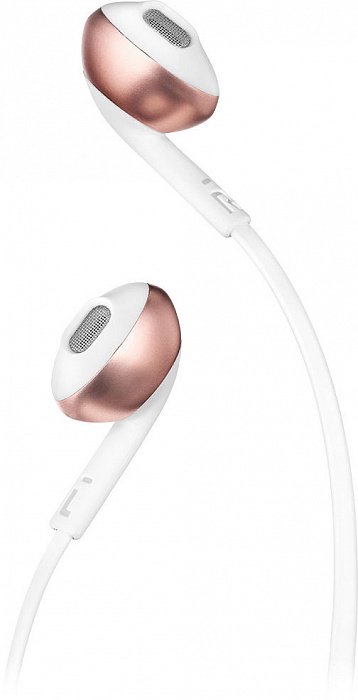 Bluetooth-наушники с микрофоном JBL Tune 205BT (Rose Gold) купить в интернет-магазине icover