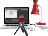 Микрофон Samson Meteor USB (Titanium Red) купить в интернет-магазине icover