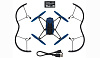 Parrot Minidrone Airborne Night Maclane - квадрокоптер (Blue) купить в интернет-магазине icover