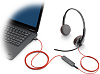 Компьютерная гарнитура Plantronics Blackwire 3225 USB-A/3.5mm (Black) купить в интернет-магазине icover