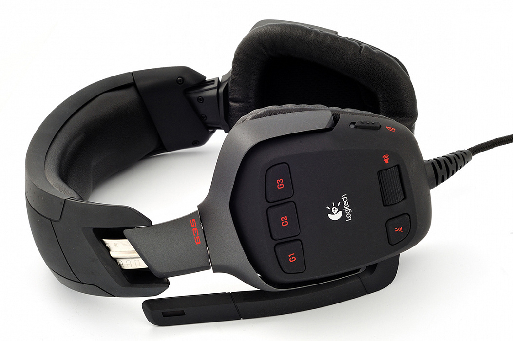 Logitech G35 Surround Sound 981-000549 - игровая гарнитура (Black) купить в интернет-магазине icover