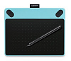 Wacom Intuos Draw Small (CTL-490DB-N) - графический планшет (Blue) купить в интернет-магазине icover
