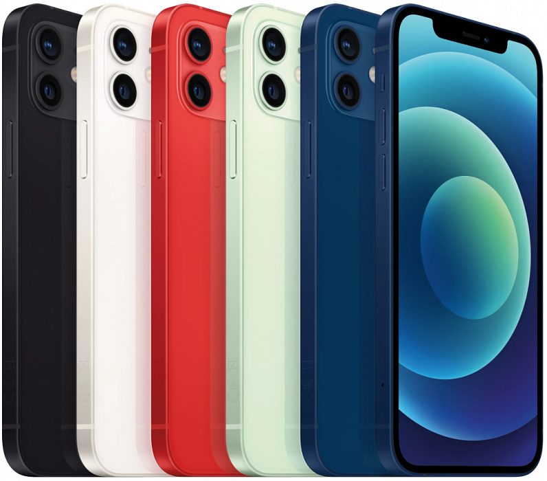 Смартфон Apple iPhone 12 64Gb MGJ53RU/A (Black) купить в интернет-магазине icover