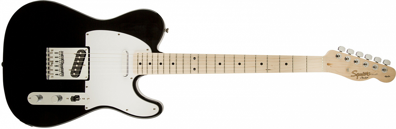 Электрогитара Fender Squier Affinity Telecaster MN (Black) купить в интернет-магазине icover
