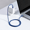 Кабель Baseus Crystal Shine (CAJY000703) USB-C/USB-C 100W 2m (Blue) купить в интернет-магазине icover