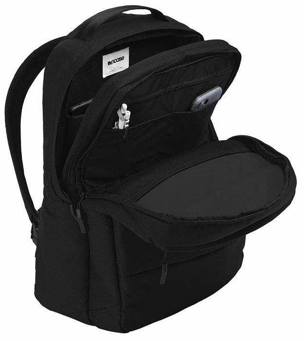 Рюкзак Incase City Backpack with Diamond Ripstop INCO100359-BLK для ноутбука 15" (Black) купить в интернет-магазине icover