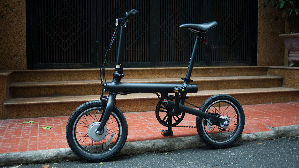 Электрический велосипед Xiaomi QiCycle (Black) купить в интернет-магазине icover