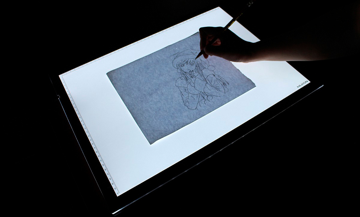 Светокопировальный планшет Huion A4 (Black) купить в интернет-магазине icover