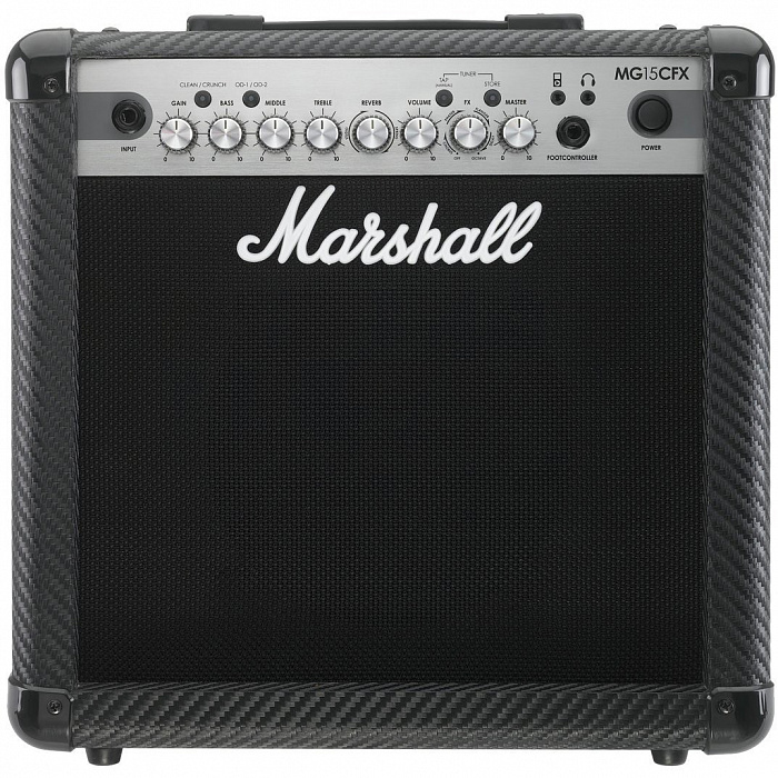 Гитарный комбоусилитель Marshall MG15CFX Combo (Black) купить в интернет-магазине icover