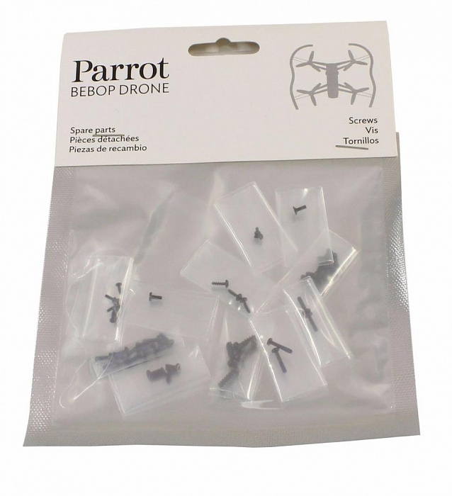 Parrot Bebop Drone Screw Pack (PF070113) - комплект крепежных винтов для Parrot Bebop Drone (Black) купить в интернет-магазине icover